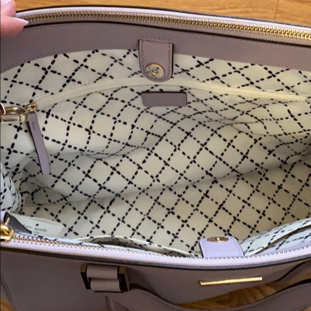 Kate Spade Lavender Satchel - Picture 5 of 5